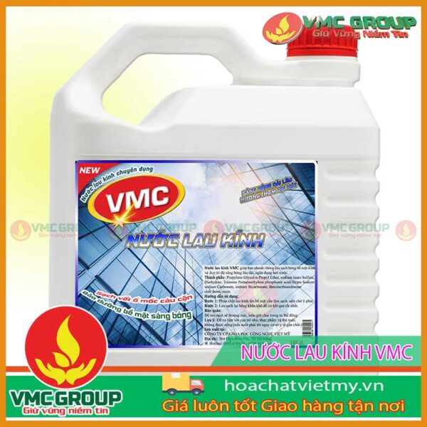 Nước lau kính VMC can 10l