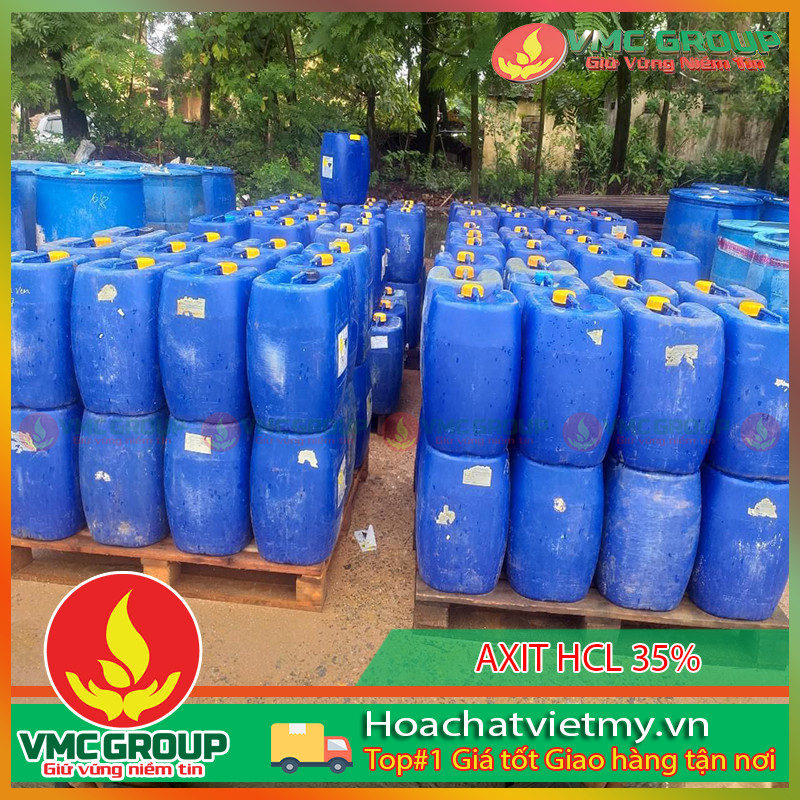 Sử dụng Axit HCl