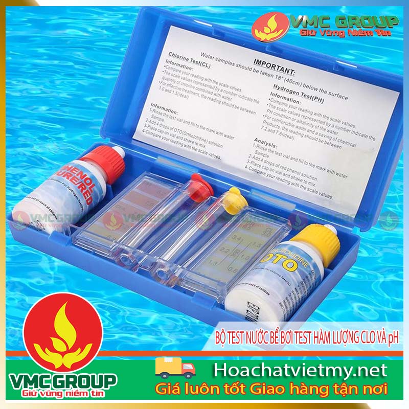 Mua bộ test nước hồ bơi tại Việt Mỹ chất lượng cao