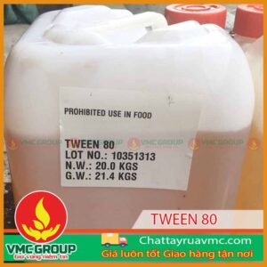 Tween 80 ứng dụng nhiều trong sản xuất mỹ phẩm